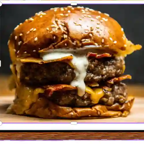 Hamburguesa doble