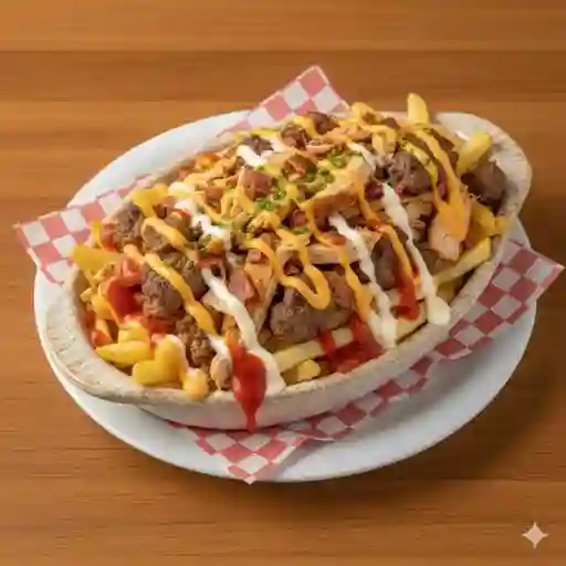 Fries Chicken Burguer