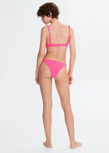 Braga Corina Fucsia Talla XS Mujer Mango