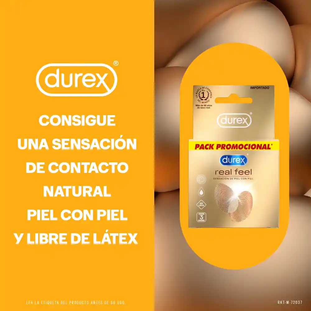 Durex Condón Real Feel