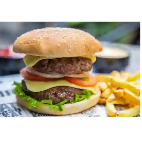 Hamburguesa Doble Carne