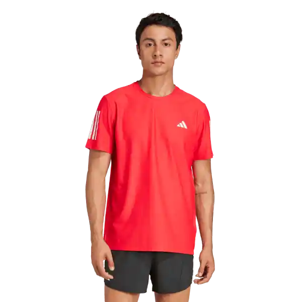 Adidas Camiseta Otr B Tee Correr Hombre Rojo Talla L