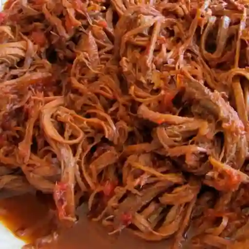 Adición de carne o pollo desmechada