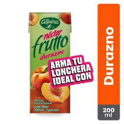 Néctar Frutto Durazno Caja 200 ml