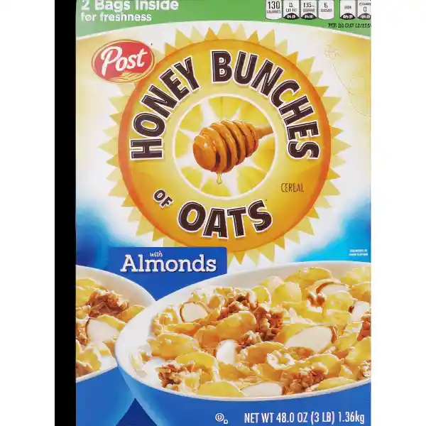 Honey Bunches of Oats Cereal With Almonds - Rappi