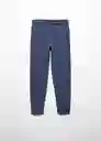 Pantalón Francia5 Niños Azul Talla 7 Mango