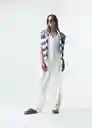 Enterizo Lara Mujer Crudo Puro Claro Talla L 563G332 Naf Naf