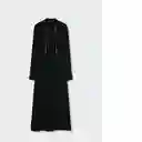 Vestido Floren Negro Talla S Mujer Mango