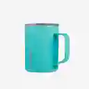 Corkcicle Mug Turquesa 16 Oz Altura 12.1 cm