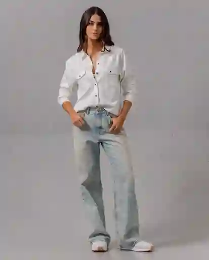 Camisa Mujer Crudo XL 210F010_CRU110104 Rifle