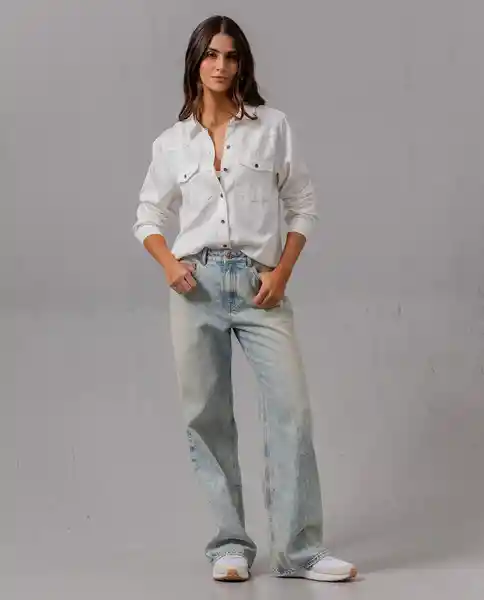 Camisa Mujer Crudo XL 210F010_CRU110104 Rifle