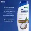 Shampoo Head Shoulders Hidratacion Aceite de Coco Champu Head and Shoulders 180 ml