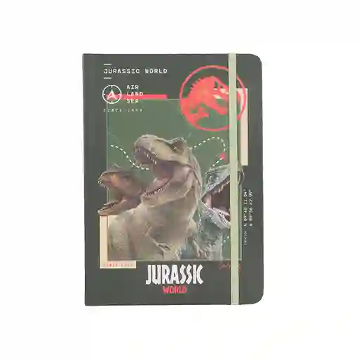 Agenda 3D Tapa Dura Serie Jurassic World Miniso