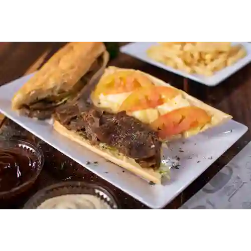 Sandwich de Costilla Ahumada Grande