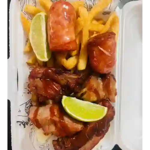 Picada Personal de Cerdo Al Barril