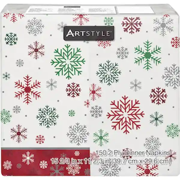 Artstyle Servilletas Rojas Y Verdes