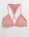 Bralette Aerie Rosado Talla Small American Eagle 26922982