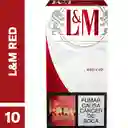 L&M Red ​x 10 Cigarrillos