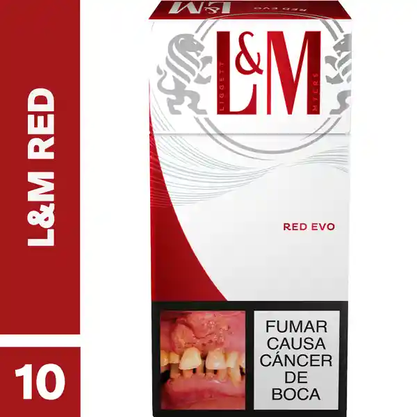 L&M Red ​x 10 Cigarrillos