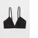 Bralette Negro Talla: X-Large American Eagle