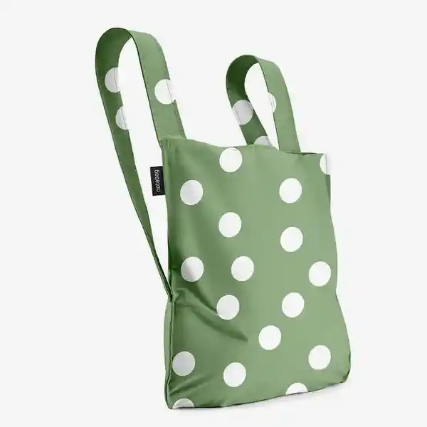 Notabag Bolsa Plegable Puntos Verdes