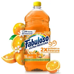 Limpia Pisos Fabuloso Energía Naranja 1L