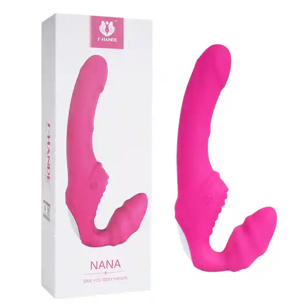 Shande Vibrador Doble Estimulación Nana Pink