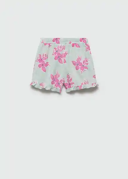 Short Rox Turquesa Talla 10 Niños Mango