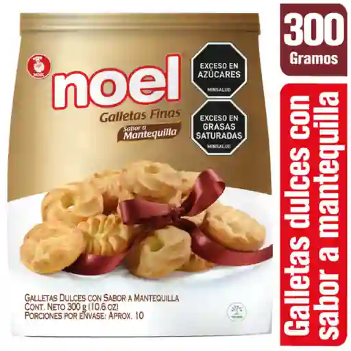 Noel Galletas Finas con Sabor a Mantequilla