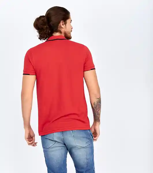 Girbaud Camiseta Polo Rojo Talla M 111639