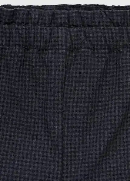 Pantalón Paris Navy Talla 71 Niñas Mango