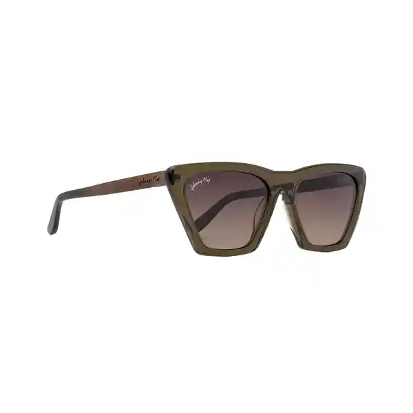 Johnny Fly Gafas Figure Verde Lente Café