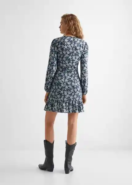 Vestido Toffy Marino Talla 18 Teen Niñas Mango