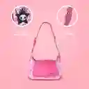 Bolso Hobo Con Solapa Serie Tokidoki Rosa Miniso