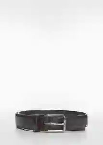 Cinturón Básico Marrón Talla 90 Hombre Mango