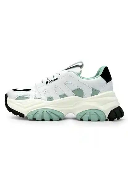 Tenis Dama Blanco Talla 35 5017 Tellenzi