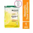 Mascarilla Garnier En Tela Express Aclara Vitamina C 28 gr