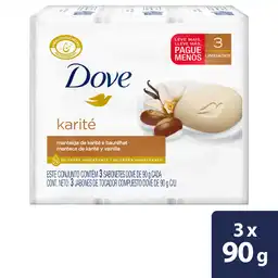 Dove Jabón de Tocador con Karité y Vainilla