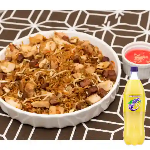 Combo Arroz Mixto ( 1-2 Personas) + Quatro 1.5 Lts