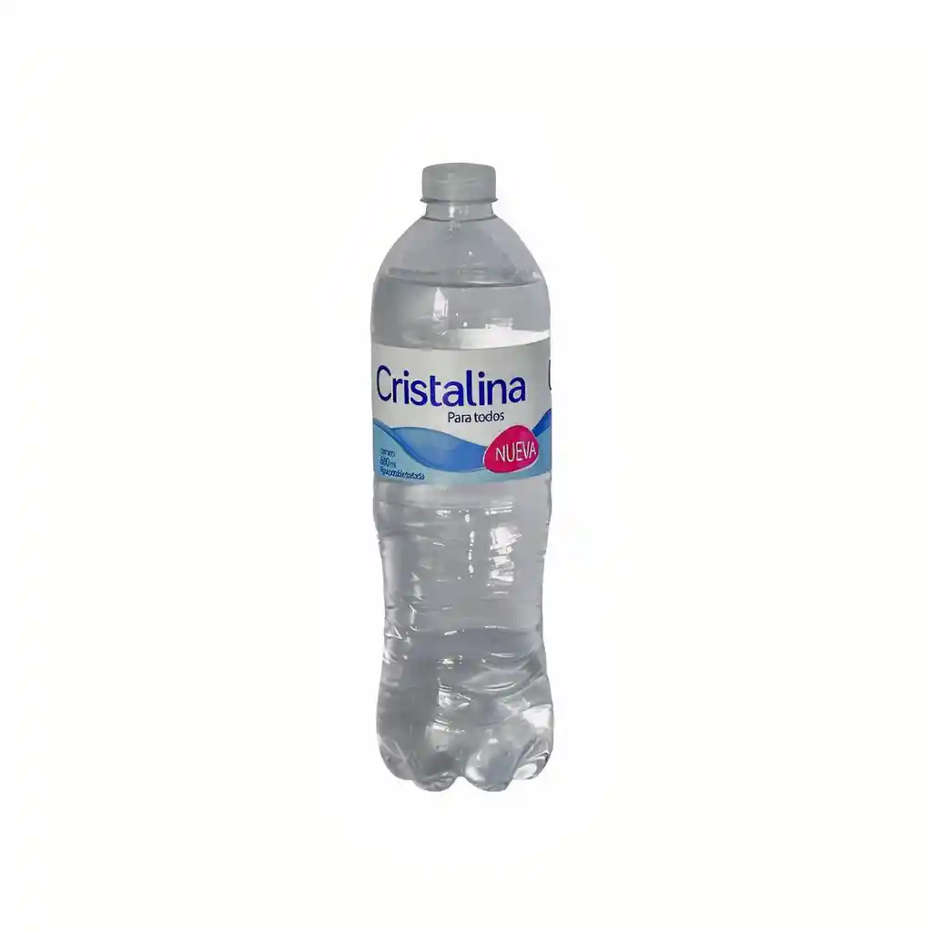 Cristalina Agua en Botella