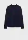 Saco Jersey Luxus Navy Talla S Hombre Mango