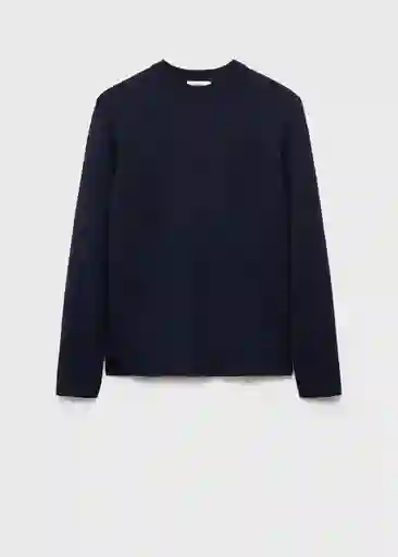 Saco Jersey Luxus Navy Talla S Hombre Mango