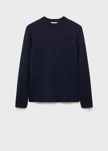 Saco Jersey Luxus Navy Talla S Hombre Mango