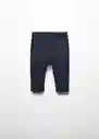 Pantalón Chino5 Navy Talla 70 Niños Mango