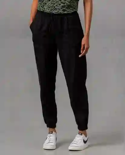 Pantalón Mujer Negro 6 260F101_NEG194007 Rifle