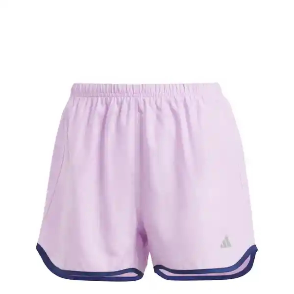 Adidas Short Run It Para Mujer Morado Talla XS4