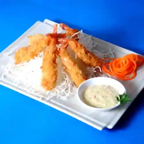 Langostinos Tempura