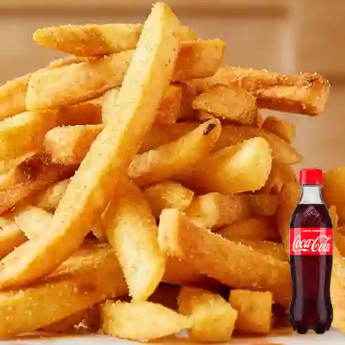 Combo Porción de Papas Fritas +Cocacola Orig 400ml