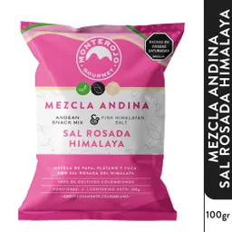 Monterojo Mezcla Andina Sal Rosada 100gr