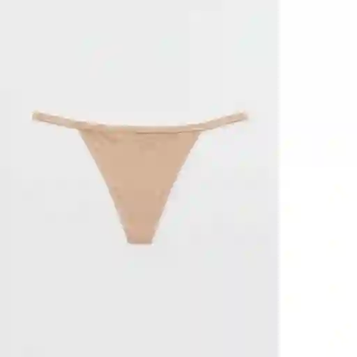 Panti Básico Beige Aerie Talla Medium American Eagle